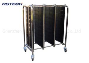 Best CE PCB Handling Equipment 3 Layers Anti Static 4 Wheels Moving SMT Turnover Cart wholesale
