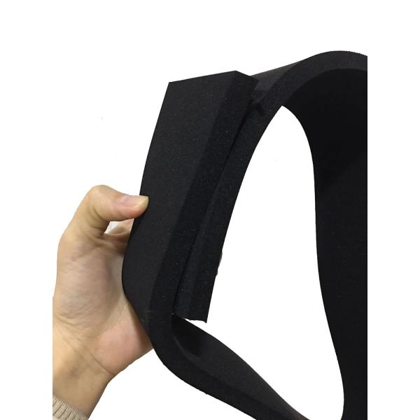 Excellent Compression Set Slow Rebound Memory Self Adhesive EPDM Rubber Sponge Sheet