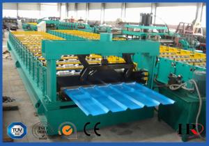 Best Curving Roof Panel Roll Forming Machine Custom For Glazed Color Steel wholesale