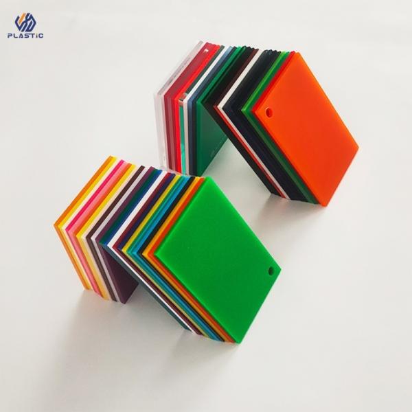 No Fade Coloured Cast Acrylic Sheet High Scratch Resistance 1250x1850mm 2050x3050mm
