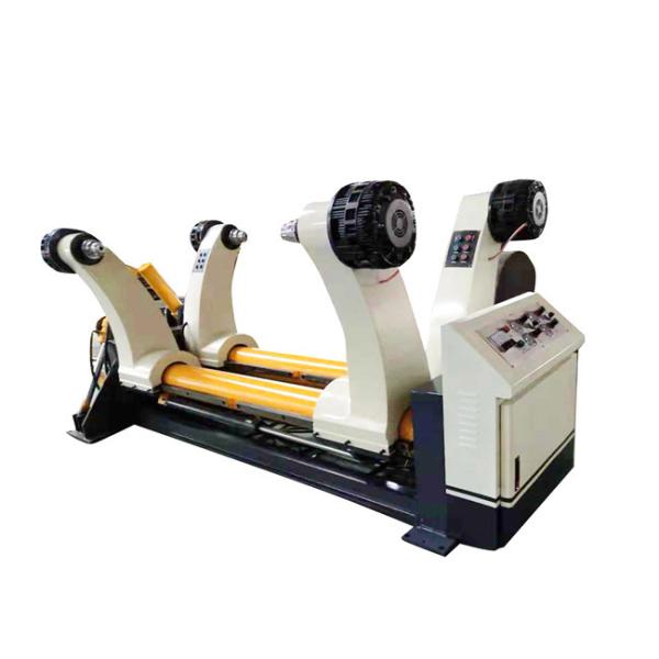 Shaftless Automatic Hydraulic Mill Roll Stand Corrugated Sheet Production Line For Paper Roll