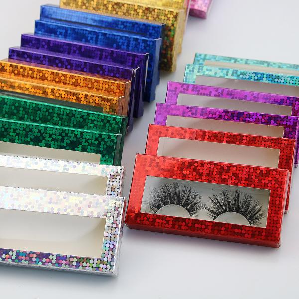 Customized Rigiding Luxury Folding Paper Custom Private Label Logo Eyelashes Box for Craft