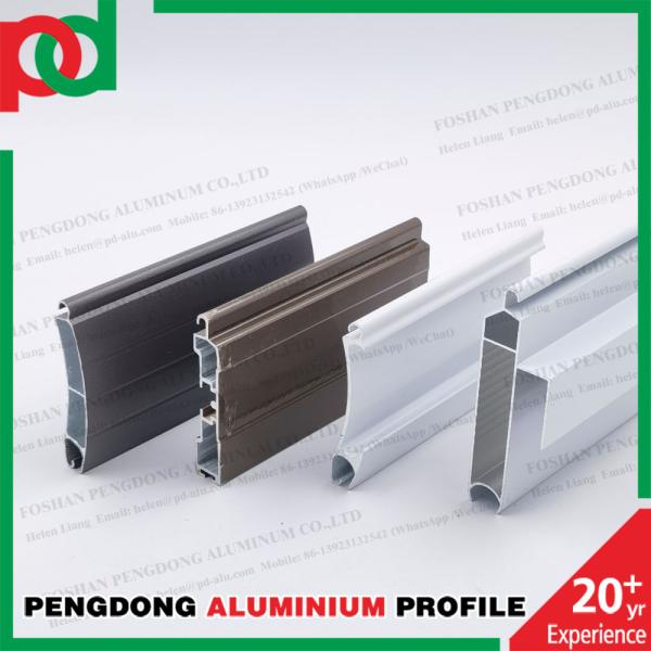 Customized Roller Shutter Door Slats Aluminium Alloy For Garage Door