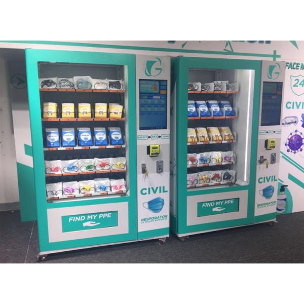Advertising Display Self Service Face Mask Gift Vending Machine