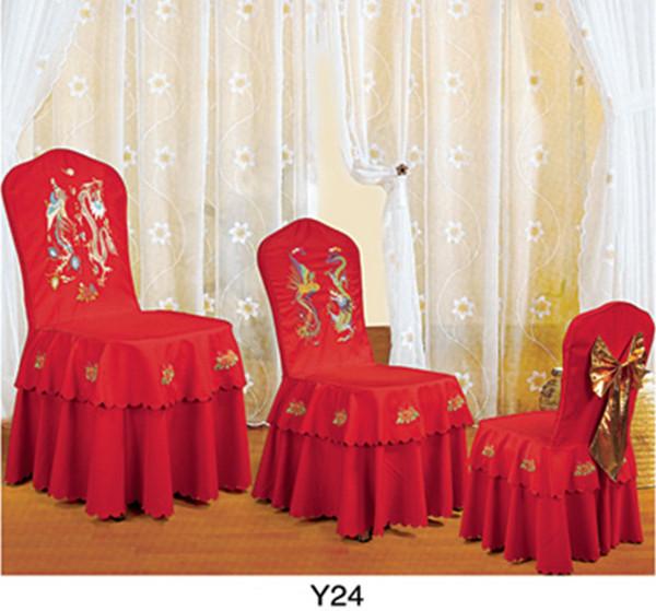 Cheap Factory price table cloths and chair cover banquet chair cover (Y-24) for sale