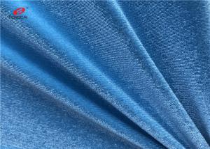 Best Korean Warp Knitting Spandex Velvet Fabric 92 Polyester 8 Spandex For Women Dress wholesale