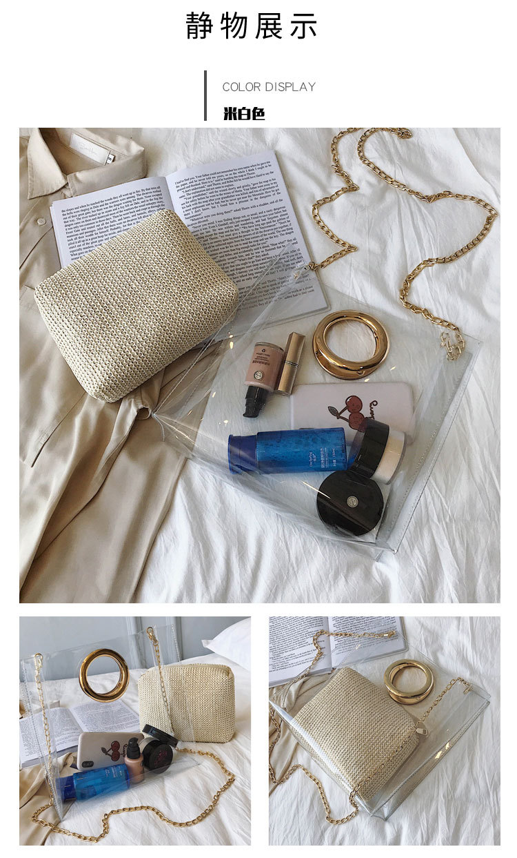 Stylish fancy 2 set pvc lady hand shoulder bag 2019 new portable tote square fashion women ladies handbags