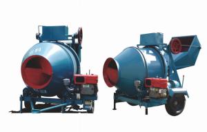 China Diesel Engine Powered Rotating Drum 350L Concrete Mixer with Good Performance on sale