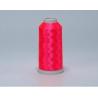 Bright Red 6000M 75D/2 Embroidery Polyester Thread For Embroidery for sale