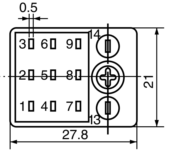 HH53PL 220VAC Automotive Power Relay Electromagnetic With LED Indicator