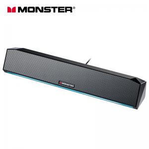Best FCC Monster G01 RGB Computer Speakers Black 1.4m Portable Bluetooth Speaker wholesale