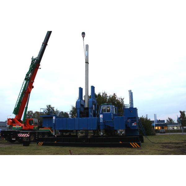Driven Pile Machine ZYC280 1.8m Piling Stroke Eco - Friendly Feature With No Noise