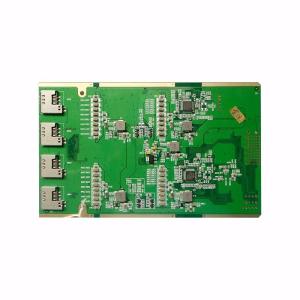 China Bare 2 Layer PCBA Motherboard Ems Automated PCB Assembly Testing on sale