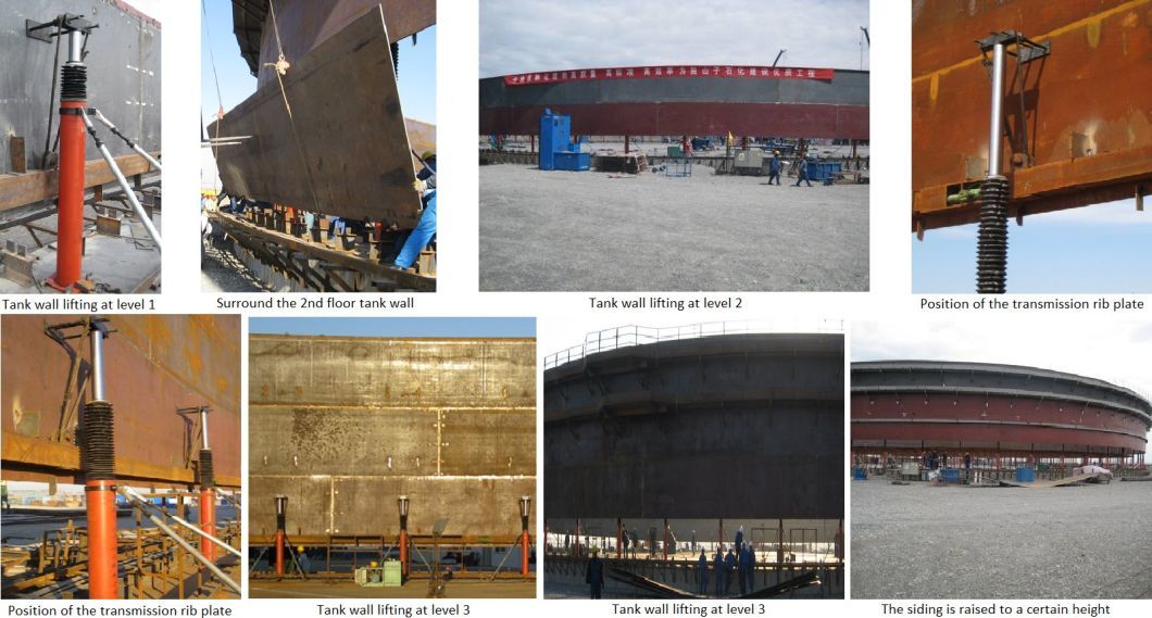 Advanced Hydraulic Jacking System Tank Lifting Device for Tank