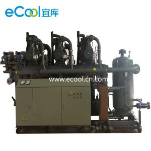 Low Noise Screw Parallel Refrigeration Compressor Unit For Cold Storage Refrigeration
