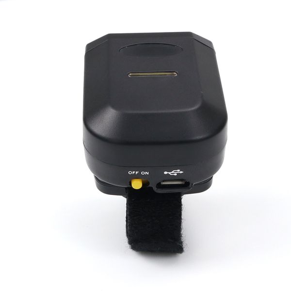 Wearable Finger Ring Barcode Scanner 2D QR Code Reader for Inventory Management & Fast Scanning