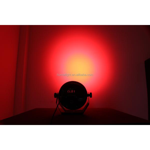 18*18w RGBWA UV 6 in 1 Flat Par Can LED Bright Par Light For Stage Event Lighting Easy