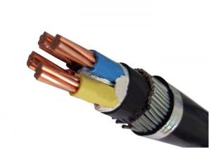 China 1000V Copper or Aluminum Conductor Armoured Electrical Cable Up to Five Cores on sale