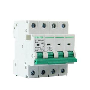 Best 25A MCB AC SCB8T-80H Mini Circuit Breakers wholesale