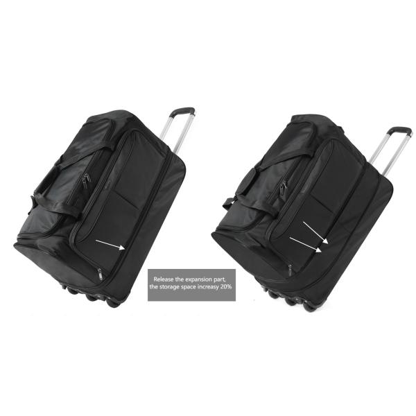 Large Capacity 95-135Litres Expandable Duffel Bag With Wheels