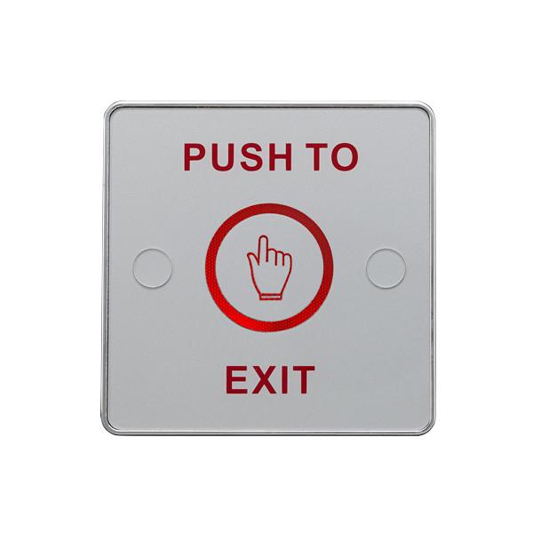 Cheap Golden color metallic surface door Exit button access control system Push door release switch panic button for Alarm for sale