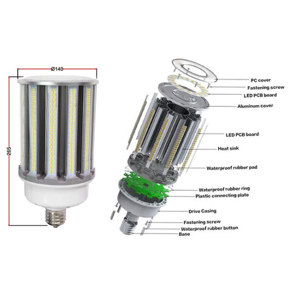 AC 90-260V LED Corn COB Bulb 120w 13200lm Replace 720W Incandescent