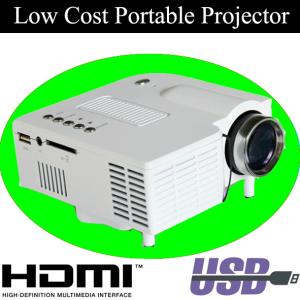 China White Black Color LED Lamp Mini Projector HDMI With Retail Package For Kids Birthday Gift on sale