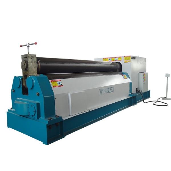 Cheap PLC CNC Plate Bending Rolling Machine 4x1500mm 3 Roller Steel Metal for sale