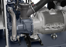 Atlas Screw Air Compressor G Series G90 with Non-Drive Side Bearing Greased for Life