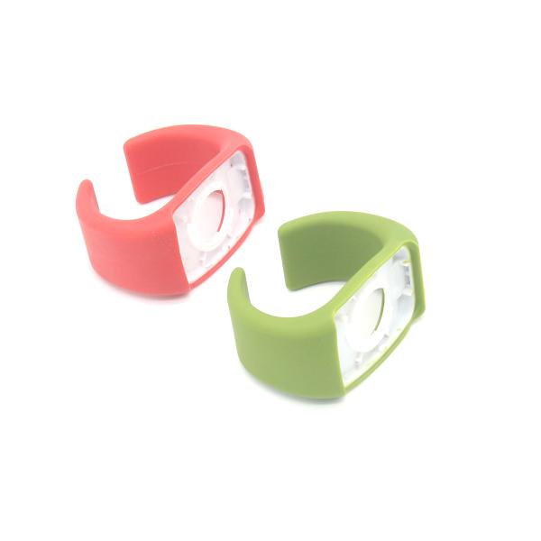 Custom Silicone Watchband Overmolding with PU Coating