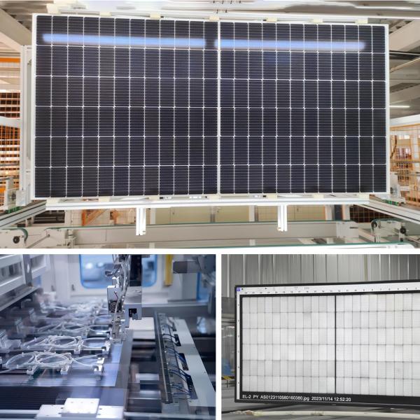Chinese 565w 570w 575w 580w 585w 590w Solar Panel with 144 Cells and IP68 Junction Box