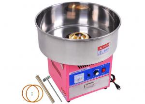 Best Stainless Steel Snack Bar Equipment / Electric Cotton Candy Floss Machine wholesale