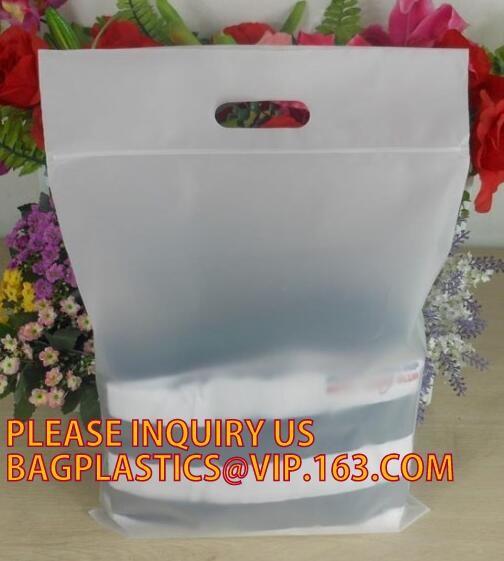Cheap Jewelry Necklace Bracelet Packaging Bag Clear Bracelet Pp Zipper Bag With Header Hang Hole, breathable plastic zip lock for sale