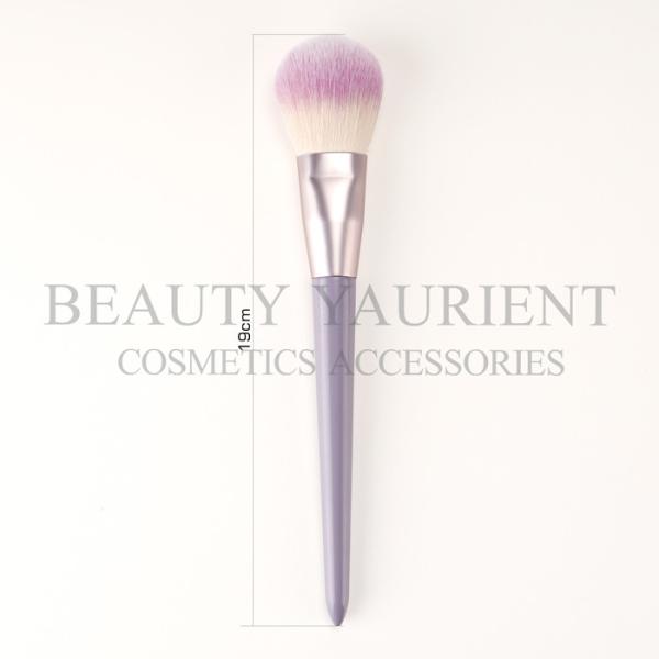 Cheap ISO9001 ISO14000 Single Blush Blending Brush Wooden Cosmetic Brush Tools for sale