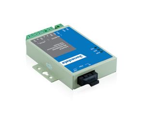 China 1310nm 1 Port RS-232 IP30 115200bps Fiber Optic Converter on sale
