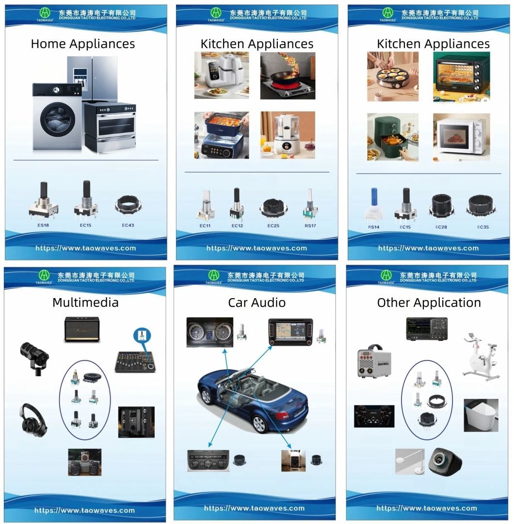 Ec12 High Precision 12mm Audio Volume Encoder Sound Control