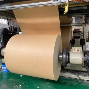 Best Eco-friendly 100% Virgin Wood Pulp PE Coated Craft Paper in Roll Raw Material wholesale