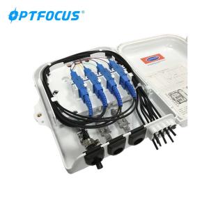 China IP66 Waterproof 8 SC 1*8 Splitter FTTH Terminal Box on sale