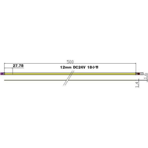 10W Dimmable Flexible Led Light Strips For Room Mirror Homes
