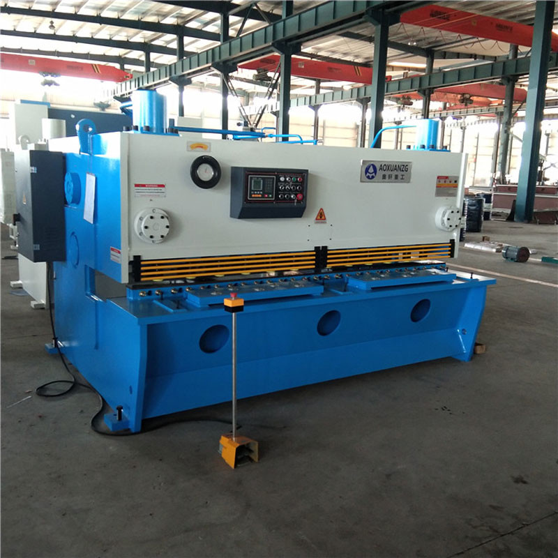 Customize Industrial Hydraulic Guillotine Shearing Machine E21s Controller 4*2500MM