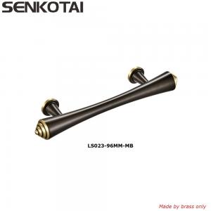 Best Drawer Pull Handle with Oil Rubbed Bronze and Gold Heavy Quality Brass Kitchen & Bathroom Cabinet Hardware wholesale