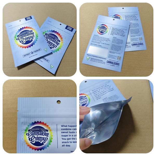 Certified Child Resistant Bags Multi-Layer Composite Packaging with Tamper-Proof Seal Custom Sizes Thickness Printing CPSC ISO for Pharma