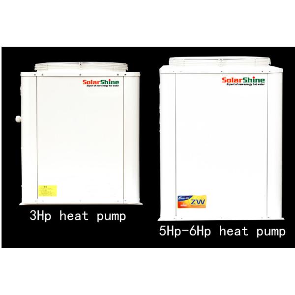 Swimming Pool Commercial Air Source Heat Pump Shell Heat Exchanger Long Life Span