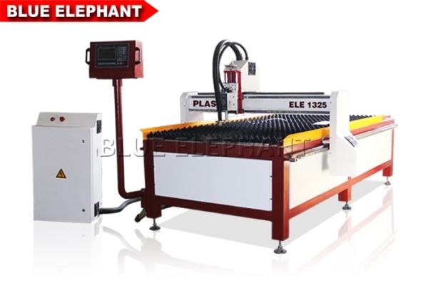 Cheap 1300 * 2500 Inverter Plasma Cutting Machine Desktop Cnc Cutter Ucancam Software for sale