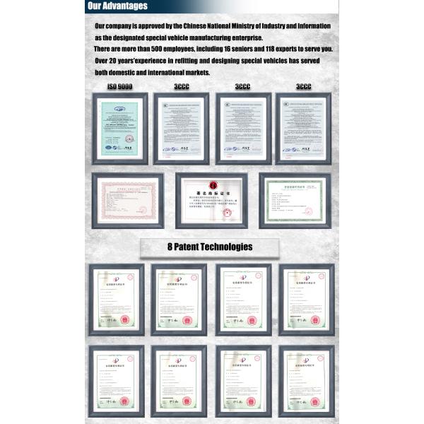 Customer Request Aotong 40-45ft 3 Axle Flatbed Container Trailers with 12 Container Locks