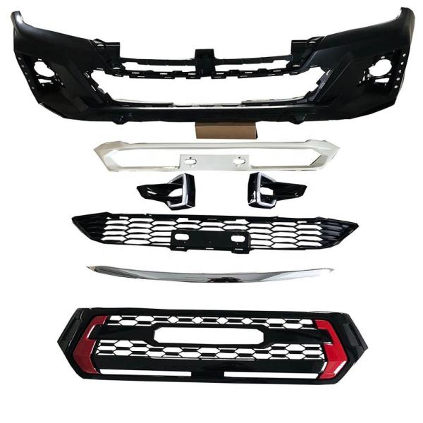 Cheap ABS Material Auto Body Kits Front Bumper Guard For Toyota Hilux Rocco for sale