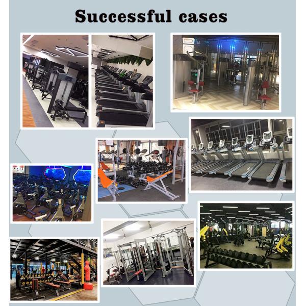 Black Commercial Grade Gym Equipment Multi Functional Adjustable Bench