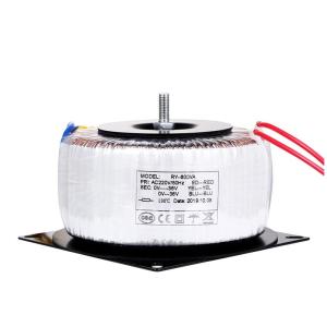 China Custom Low Frequency Transformers 12V 0 12V Toroidal Transformer 24V 0 24V on sale