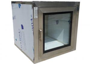 Best Animal Research Lab SS201 Cleanroom Pass Box With Antibacterial Sterilizer Lamp wholesale