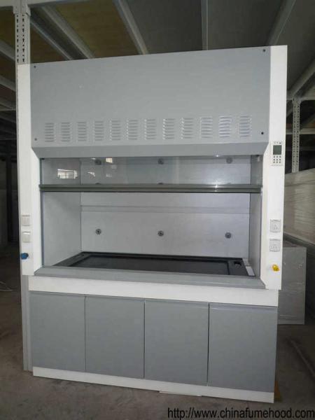 Cheap Waterproof Steel Fume Hood Chemistry , Multifunctional Lab Exhaust Hood for sale
